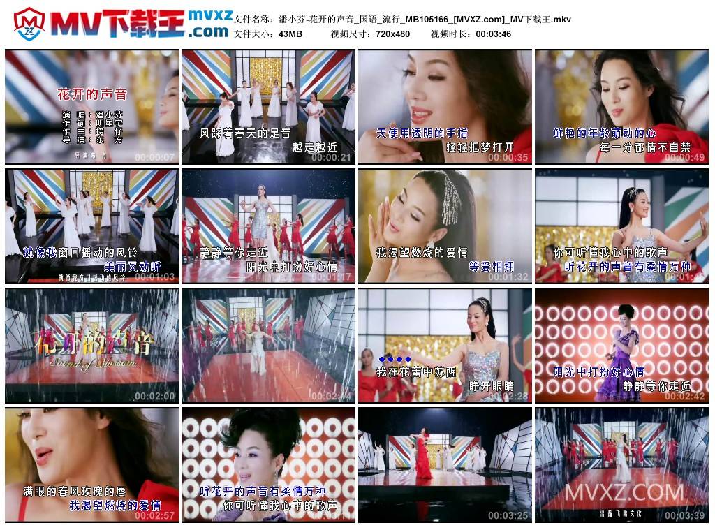 潘小芬-花开的声音_国语_流行_MB105166
